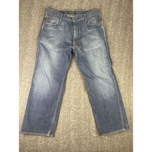 Ralph Lauren Polo Jeans HAYDEN Mens 36x30‎ Relaxed Fit Straight Leg Blue Denim
